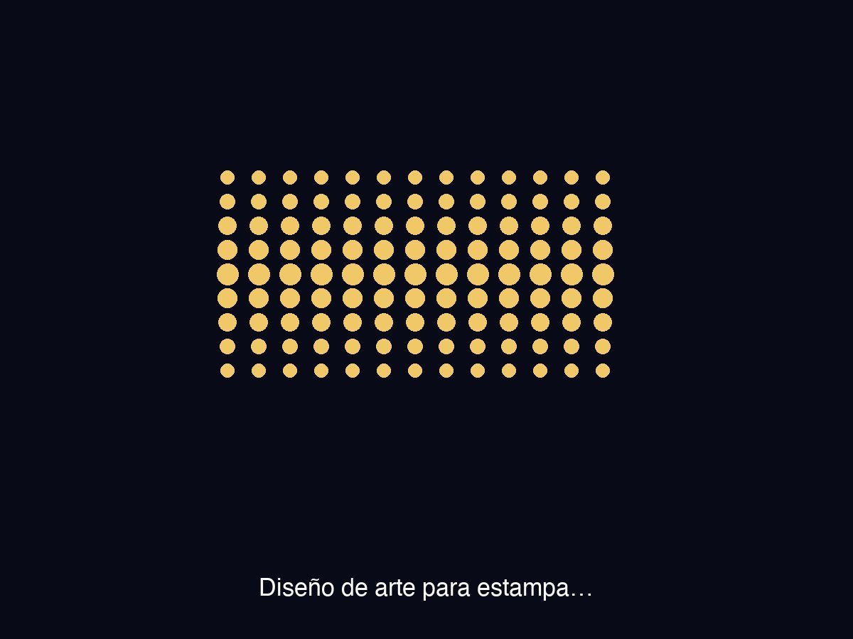 Diseño de arte para estampado